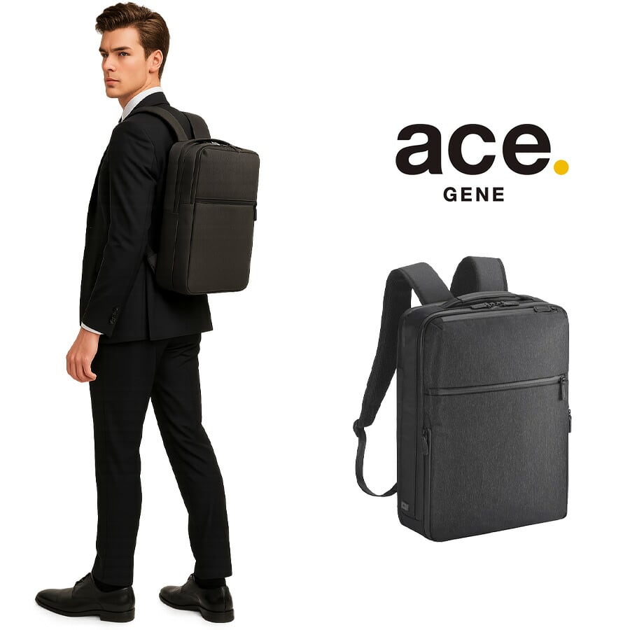 68293【ace. GENE】ガジェタブル ヘザー2 リュック・バックパック 16L
