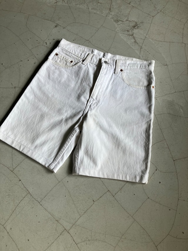 Levi's white shorts Made in USA