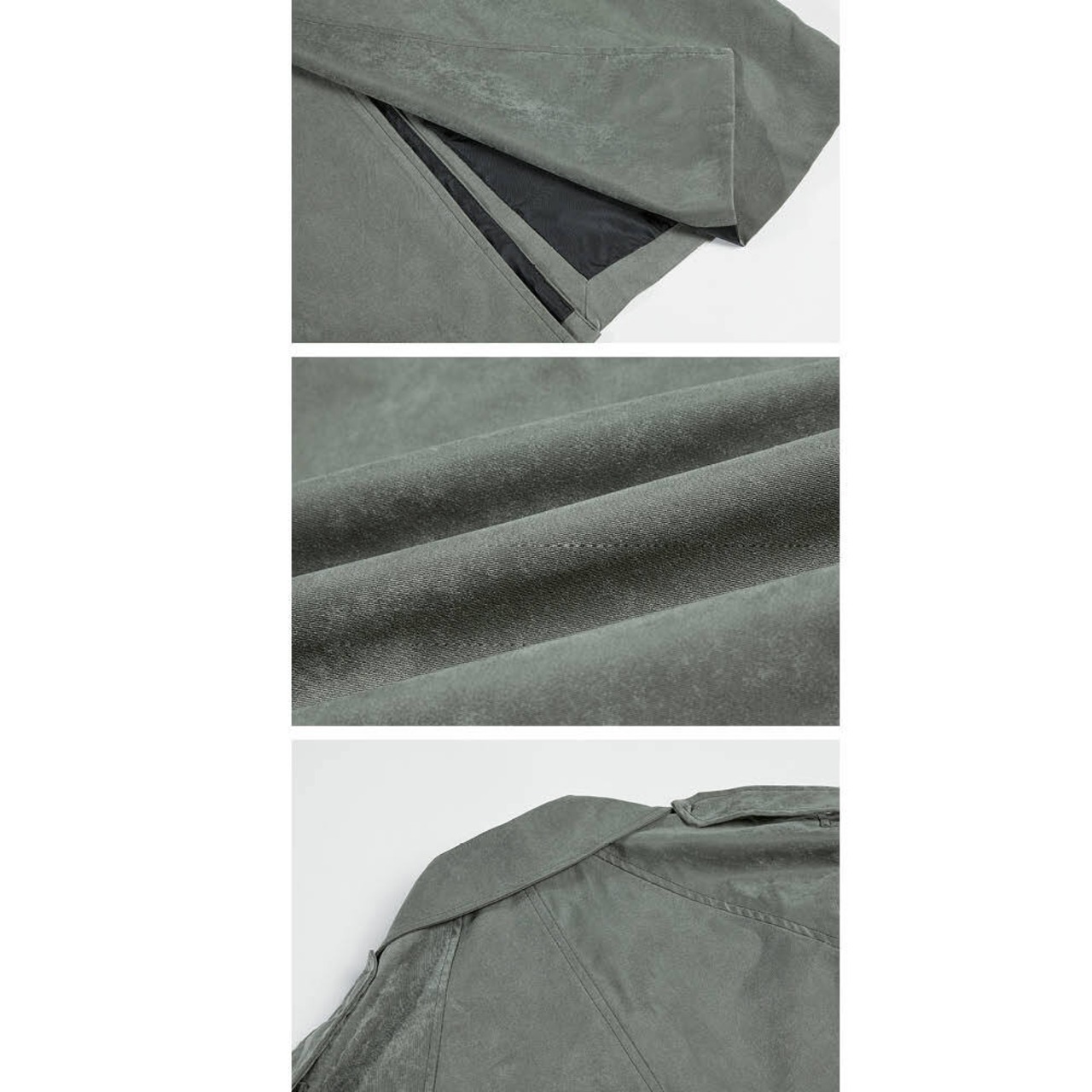 ルーズ袖ベルトコート　MT0080026