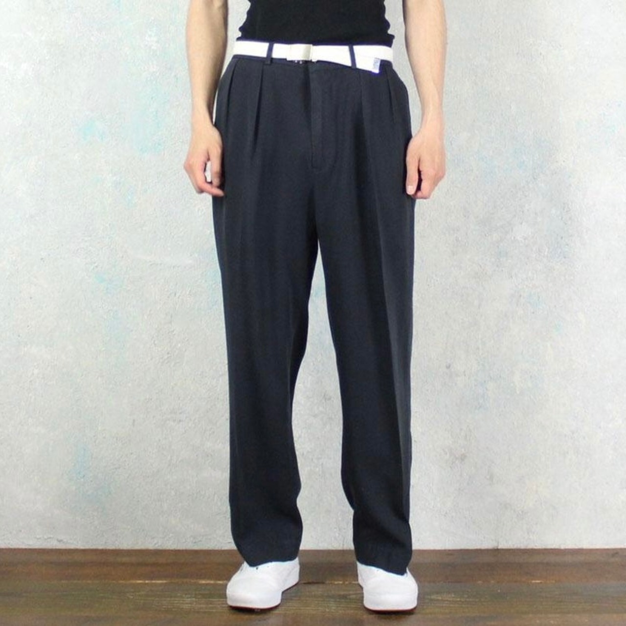 Polo by Ralph Lauren 美シルエット 2タックテーパードスラックス【FF 