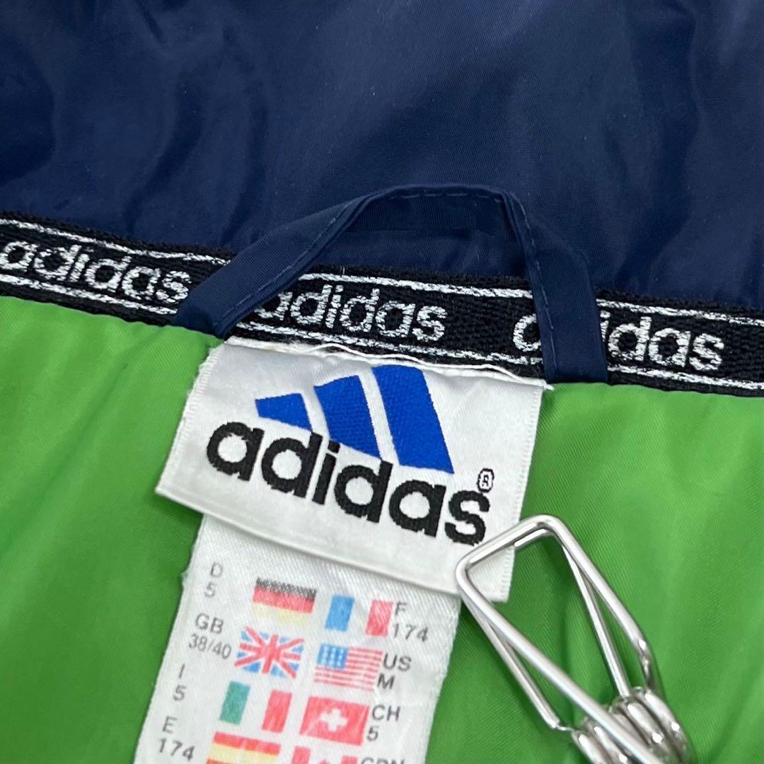 アディダス adidas 00s Y2K ナイロンジャケット 緑 古着 アディダス adidas 00s Y2K ナイロンジャケット 緑 古着
