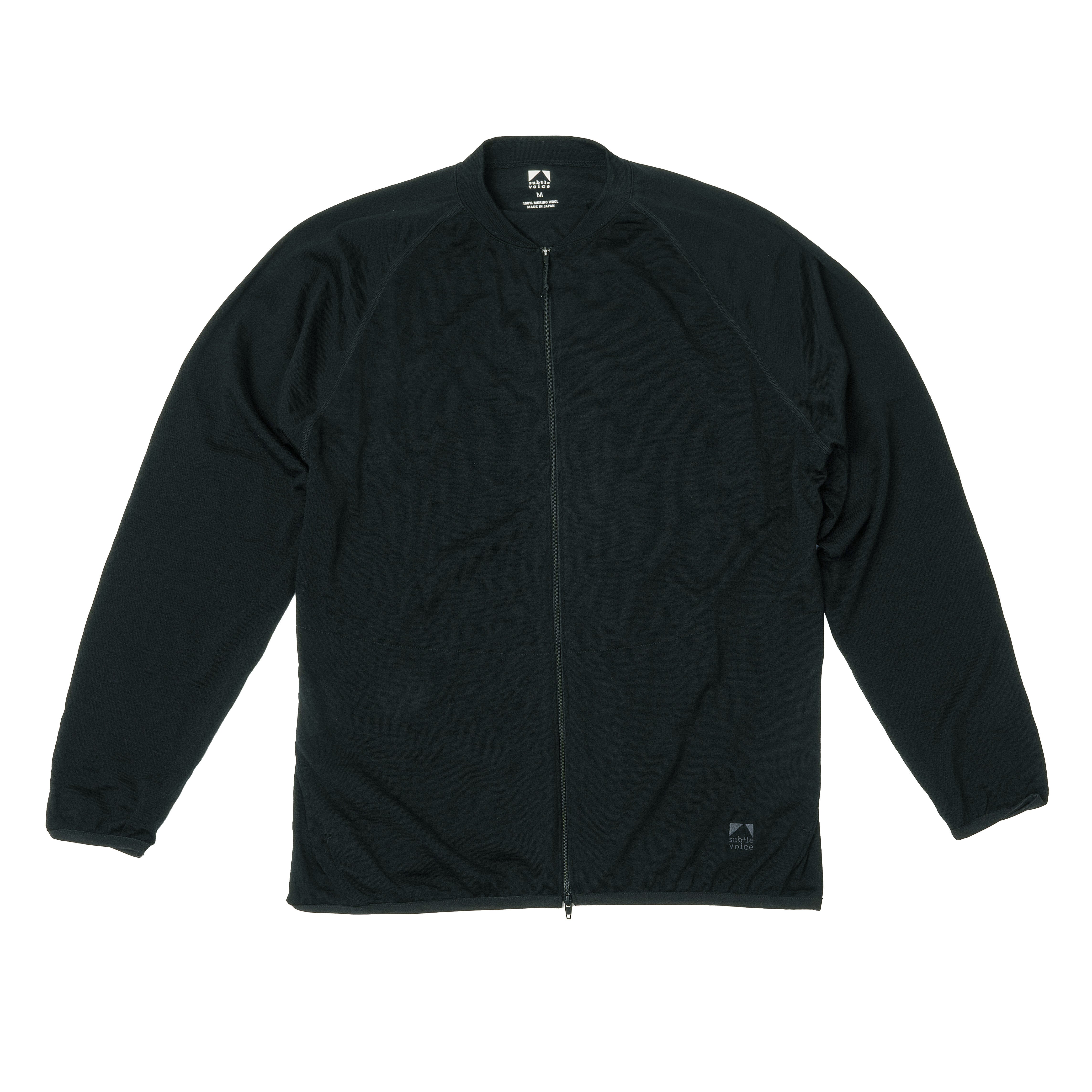 SV Wool Add Jacket [Coal Black] | subtle voice
