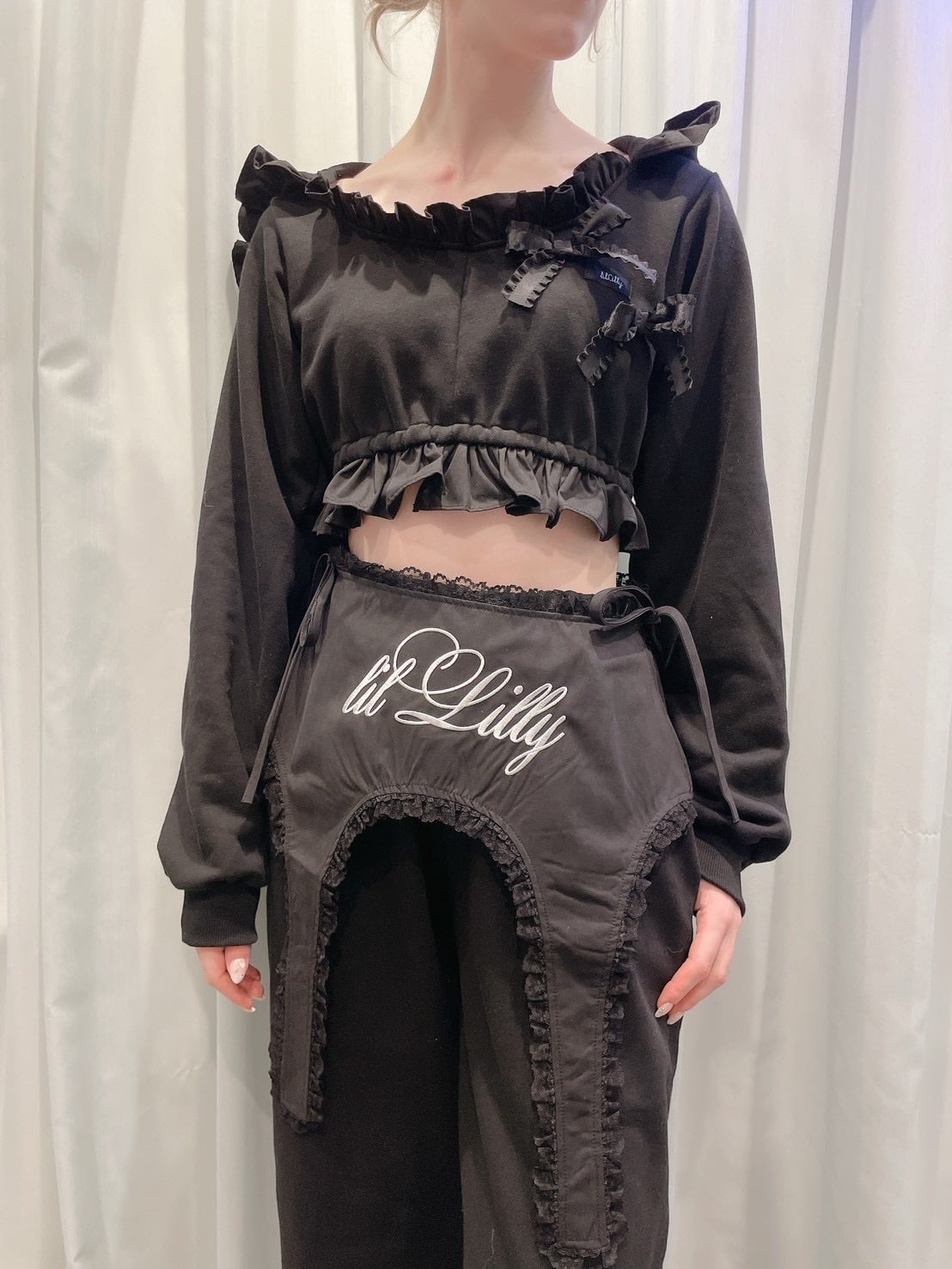 S/S フリルスウェットパーカー | lilLilly official webstore