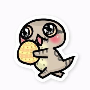 イースターステッカー(イースターエッグを運ぶウトゥ)