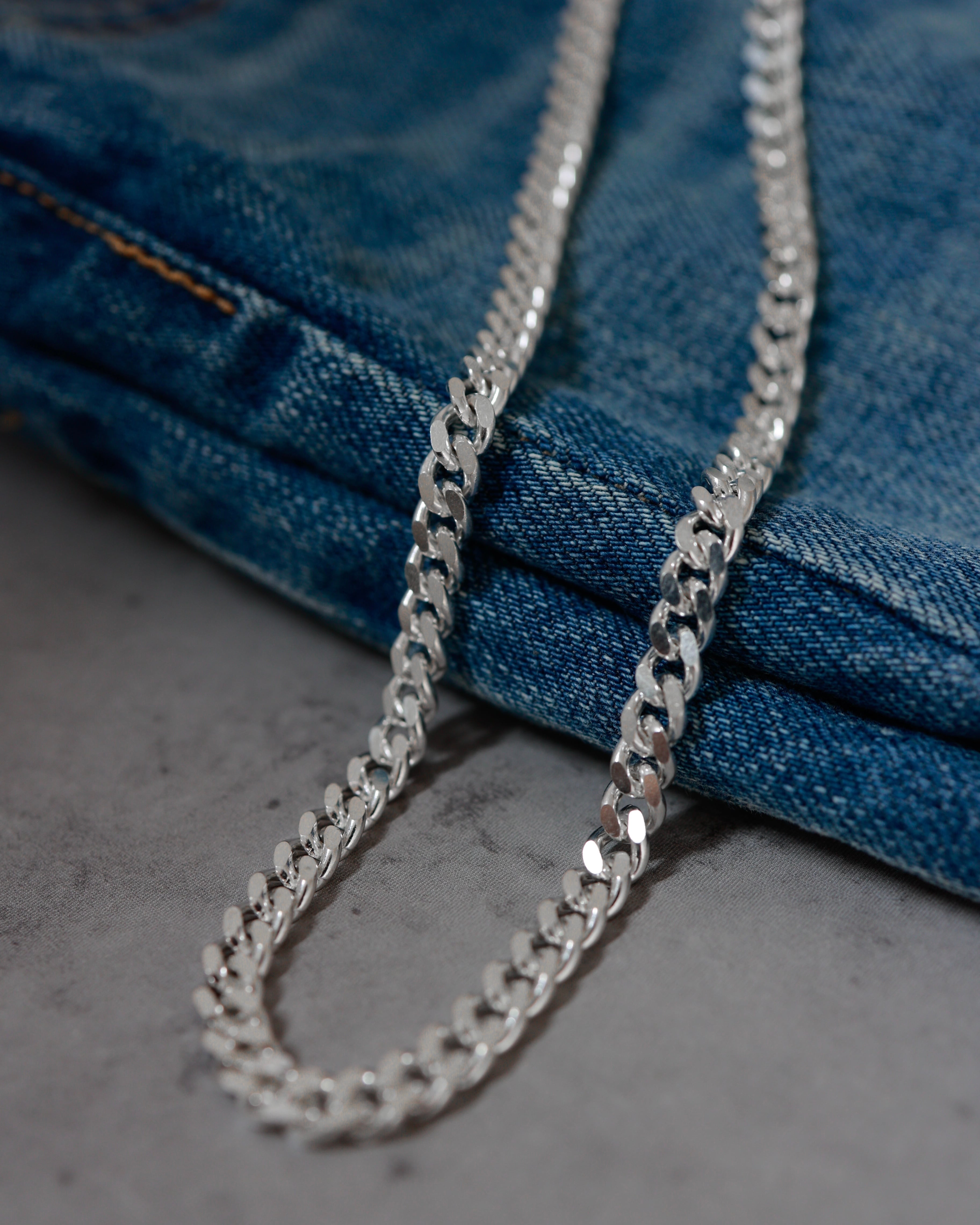 Silver925 Hook Wallet Chain【Made in Aichi.】【送料無料
