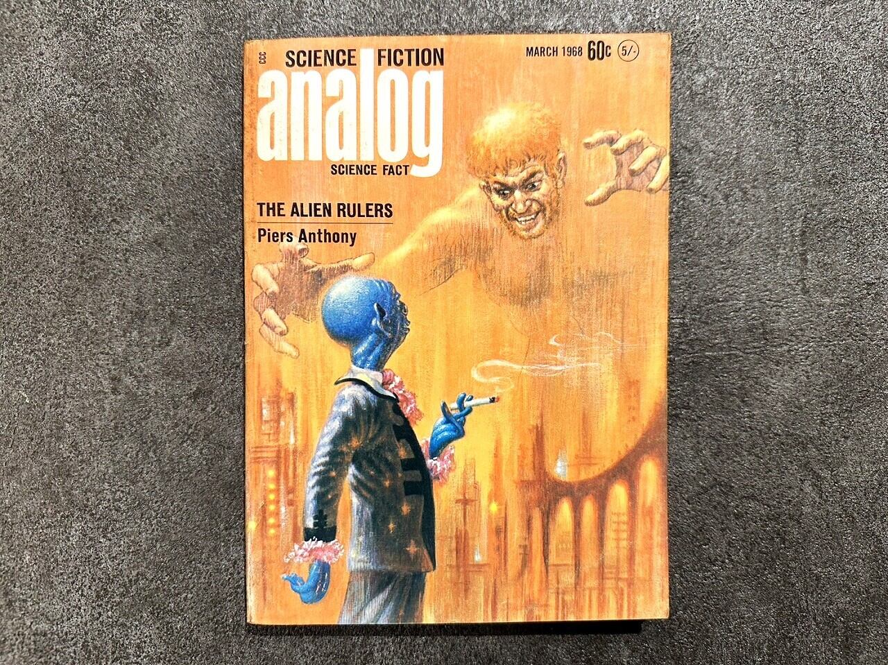 【SO013】Analog, Science Fiction, Science Fact,March,1968,Vol.LXXXI,No.1/ second-hand book