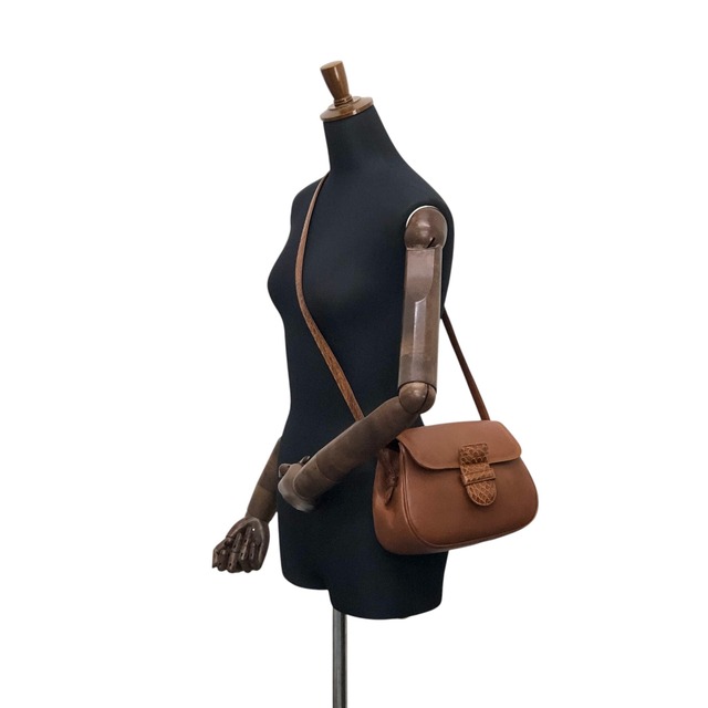 LOEWE ロエベ ショルダーバッグ ブラウン レザー ワンショルダー vintage ヴィンテージ オールド x6g5se
