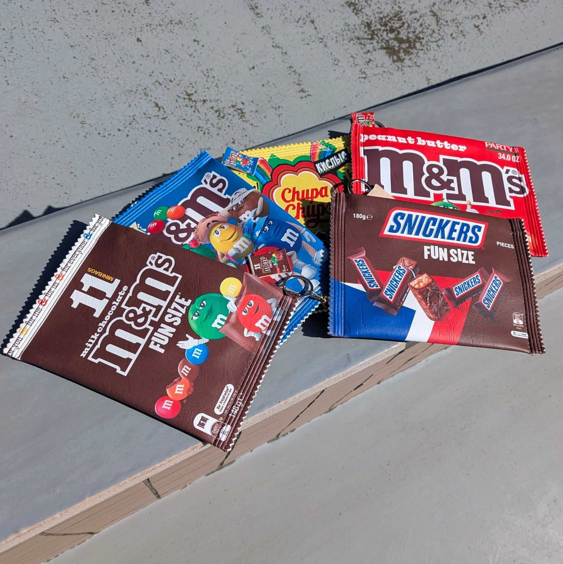 【 Snack Pack Pouch( スナックパックポーチ ) 】『 m&m's / エムアンドエムズ / BROWN 』小物入れ / コスメポーチ 〚アメリカン雑貨 アメトイ〛