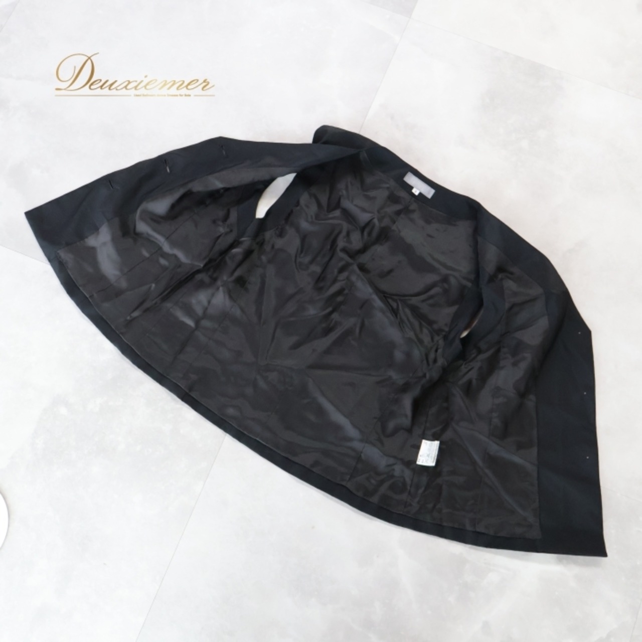 レディース トクコプルミエヴォル TOKUKO 1er VOL トップス ベスト ブラック系 黒 青 花柄 花 ボタン シンプル かわいい 日本製 フォークダンス カジュアル 普段着 ブルー系