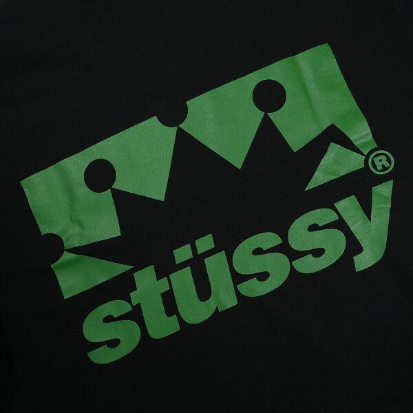 Size【M】 STUSSY ステューシー 26SS BOX CROWN TEE BLACK Tシャツ 黒