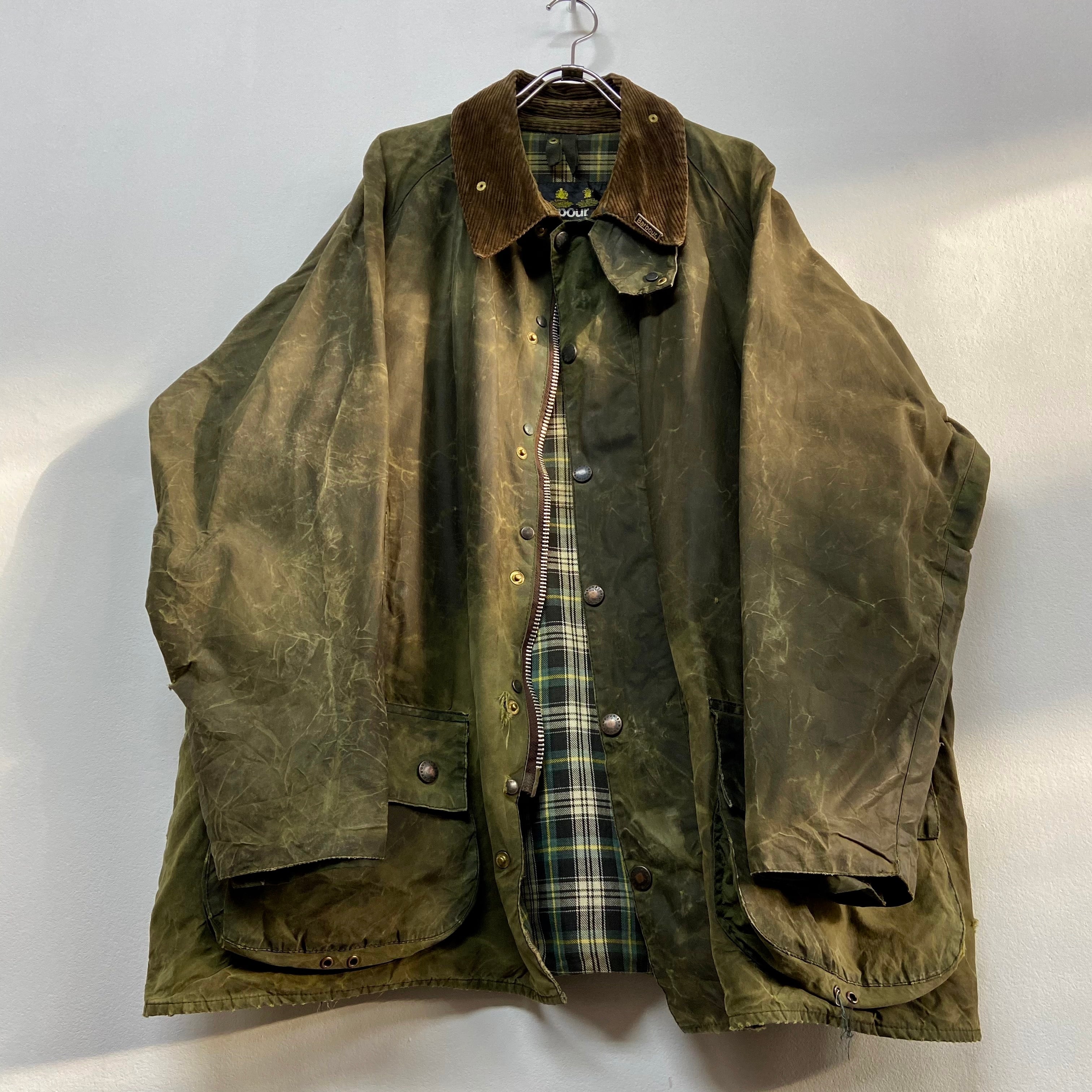 1243. 1990's Barbour BEAUFORT Oiled jacket 90s 90年代 バブアー ...