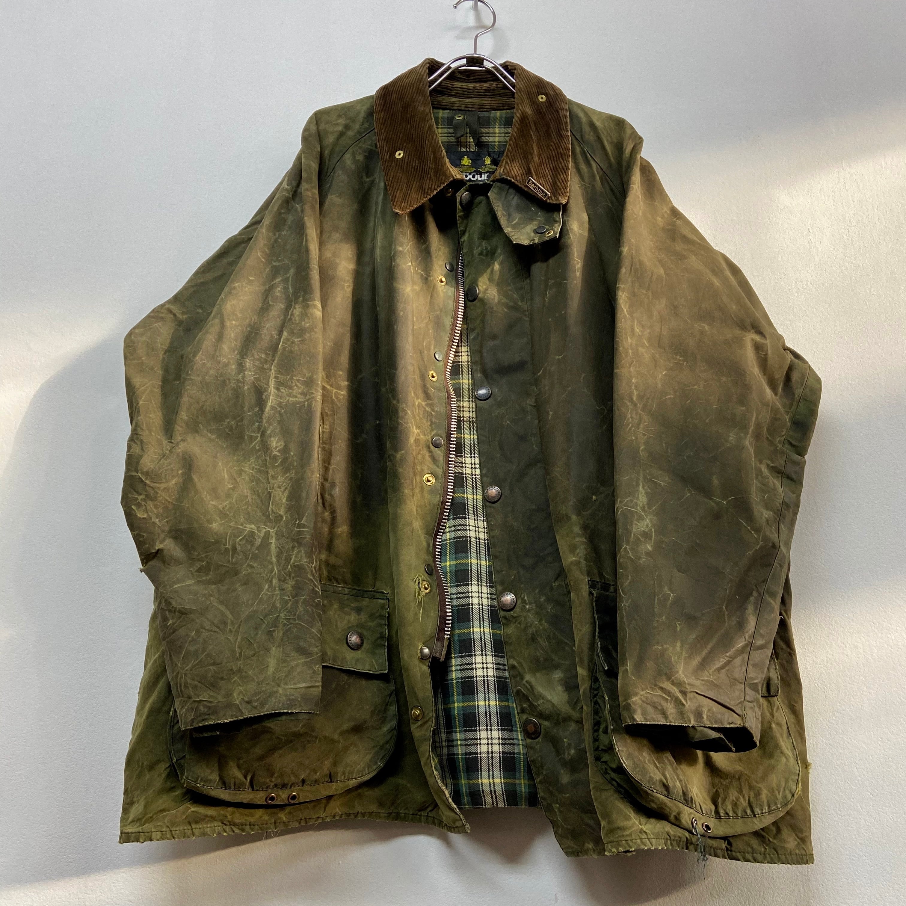 英国製 ヴィンテージ Barbour ビューフォート オイルドジャケット