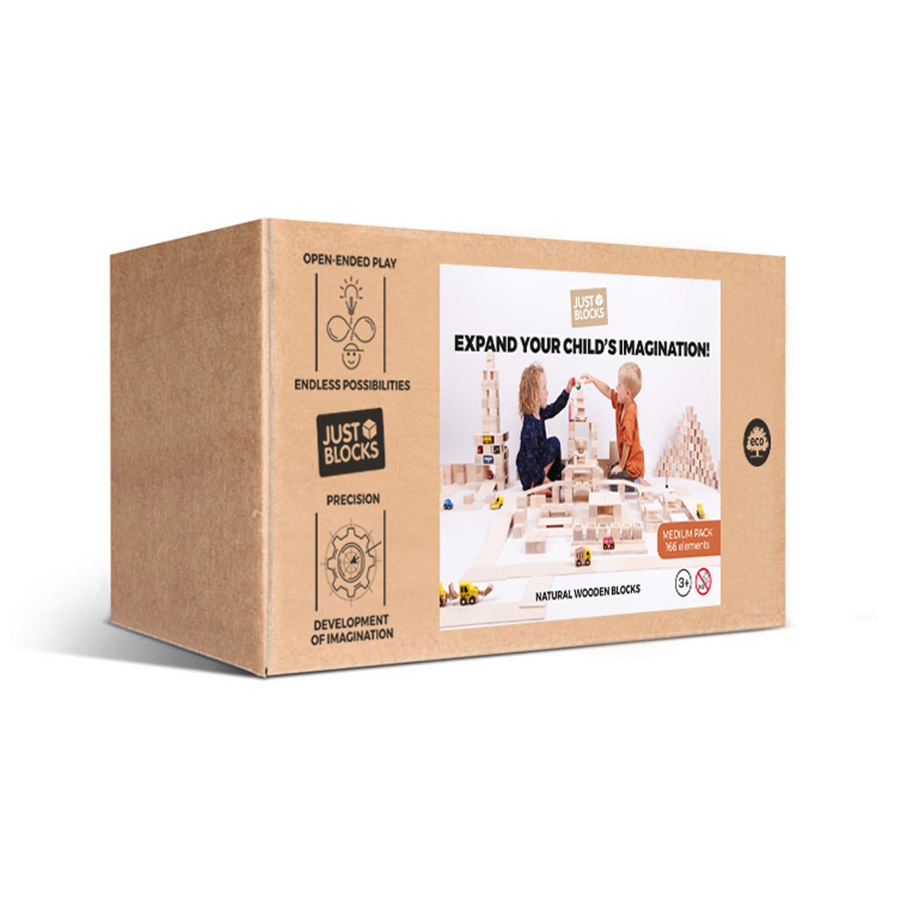JUST BLOCKS Medium Pack | Earth8toys