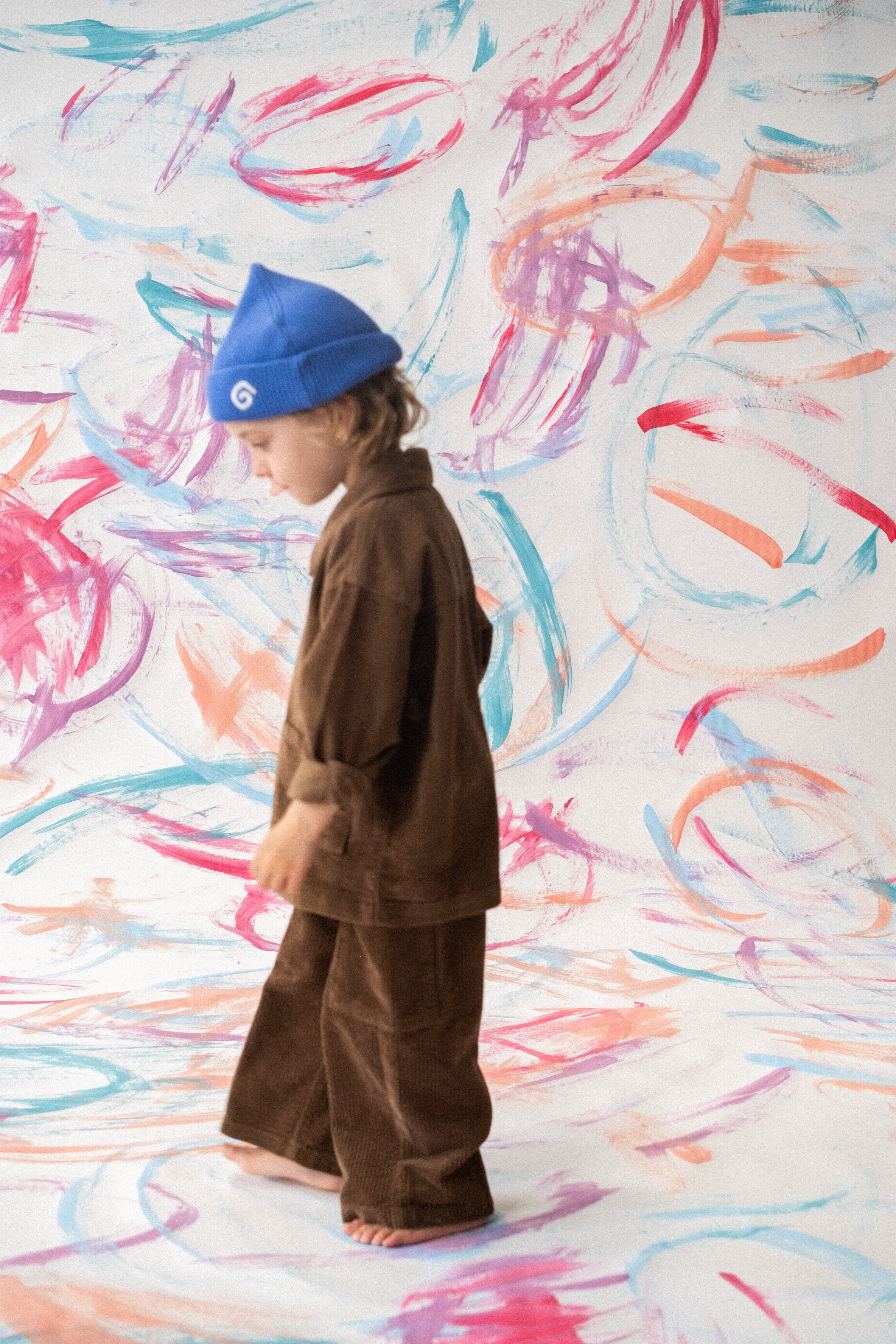 【即納/送料無料】Grown / Organic Cord Shirt Jacket - Espresso