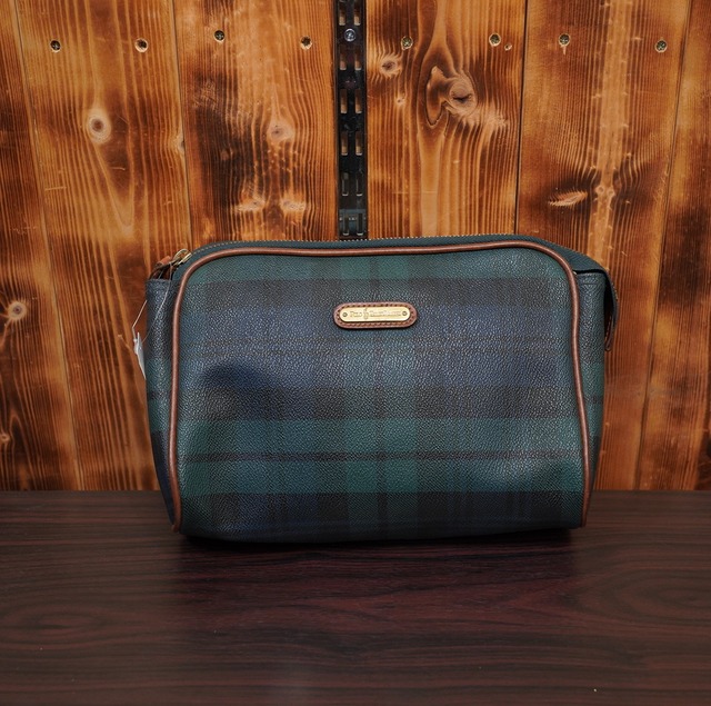 Polo Ralph Lauren ブラックウォッチ 鞄 セカンドバッグ クラッチバッグ ラルフローレン