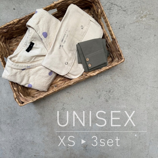 ◎送料無料/No.3 春のコーデ3点SET/Unisex/ⅩS(約80㎝)/ジャケット∔レギンス∔バッグ