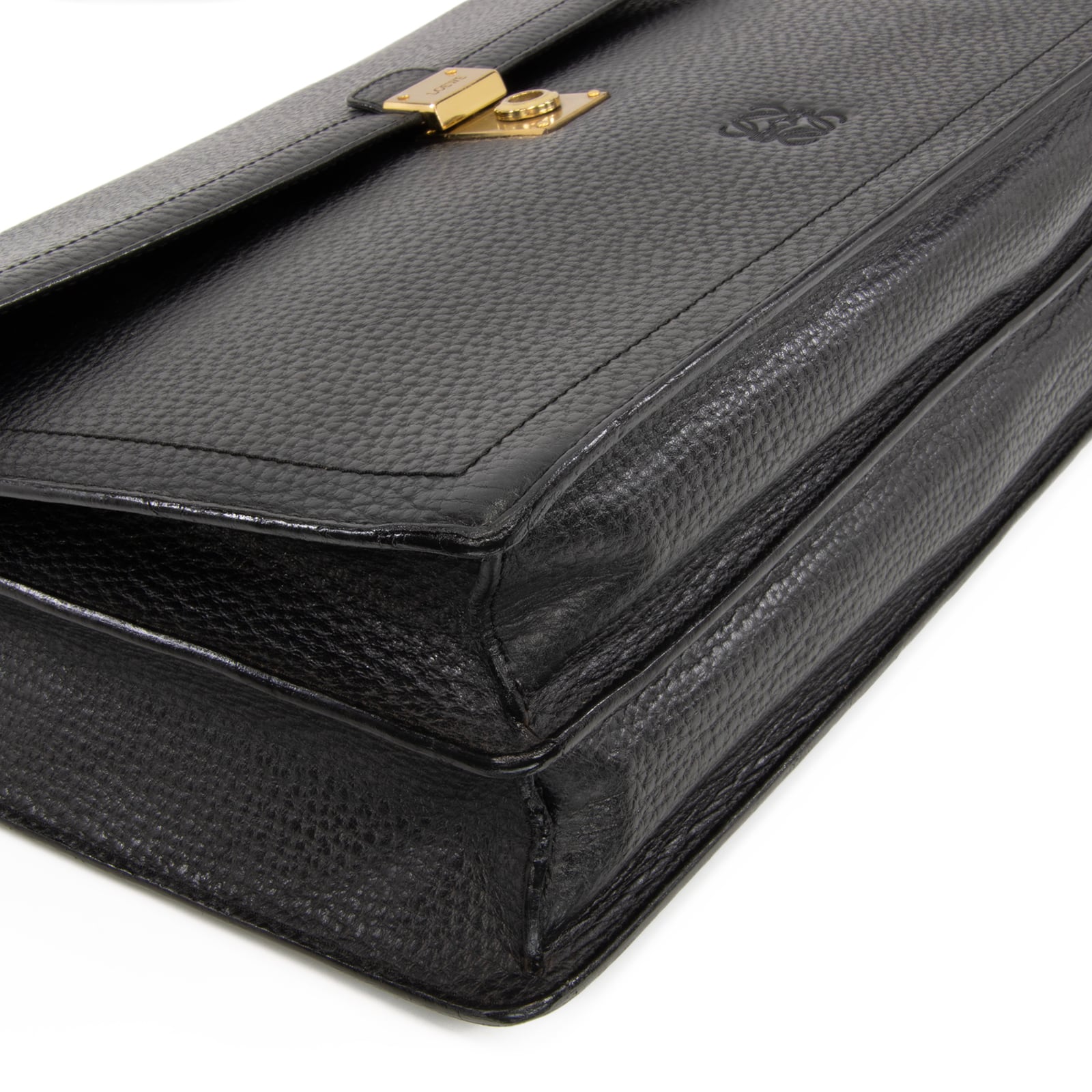 本物 送料無料 ロエベ ハンドバッグ ビジネスバッグ ブリーフケース