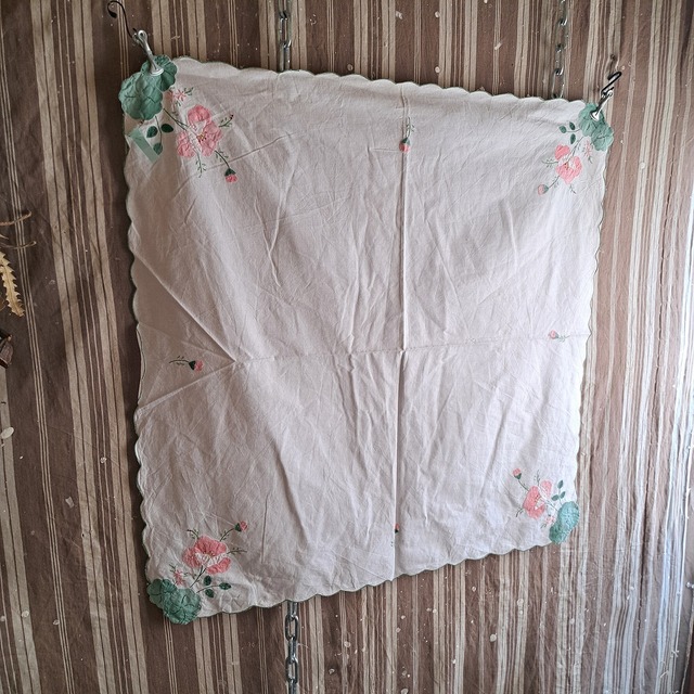 ヨーロッパ 刺繡クロス used [510042]