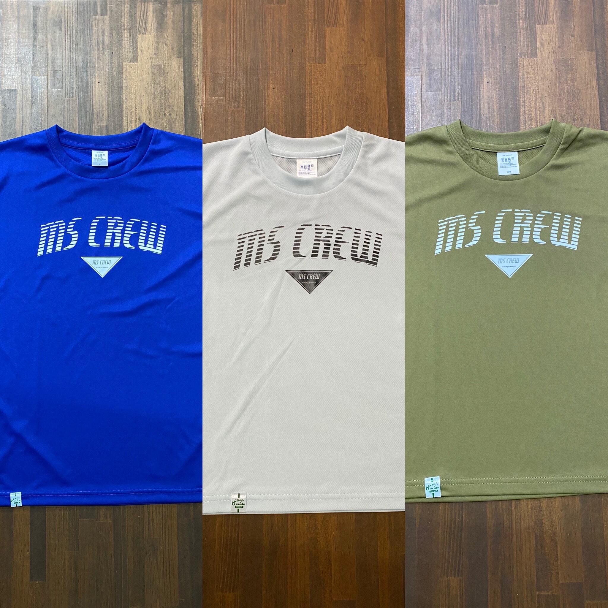 【デザインサンプル】MS CREW（一般・男子）Tシャツ