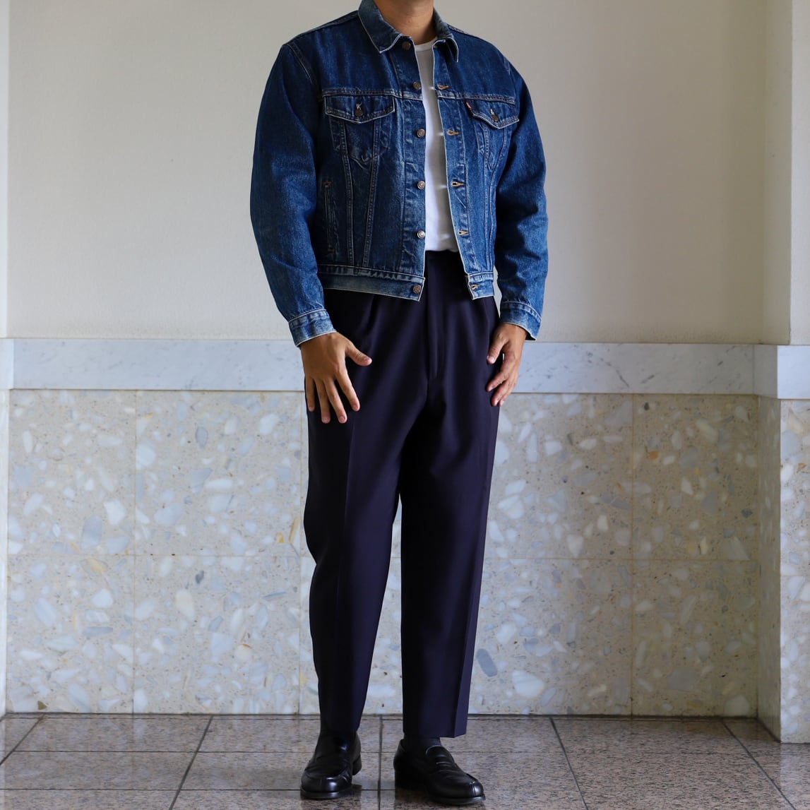 濃紺】90s Levis 70506 0216 Denim jacket size42 about size L ／ 90