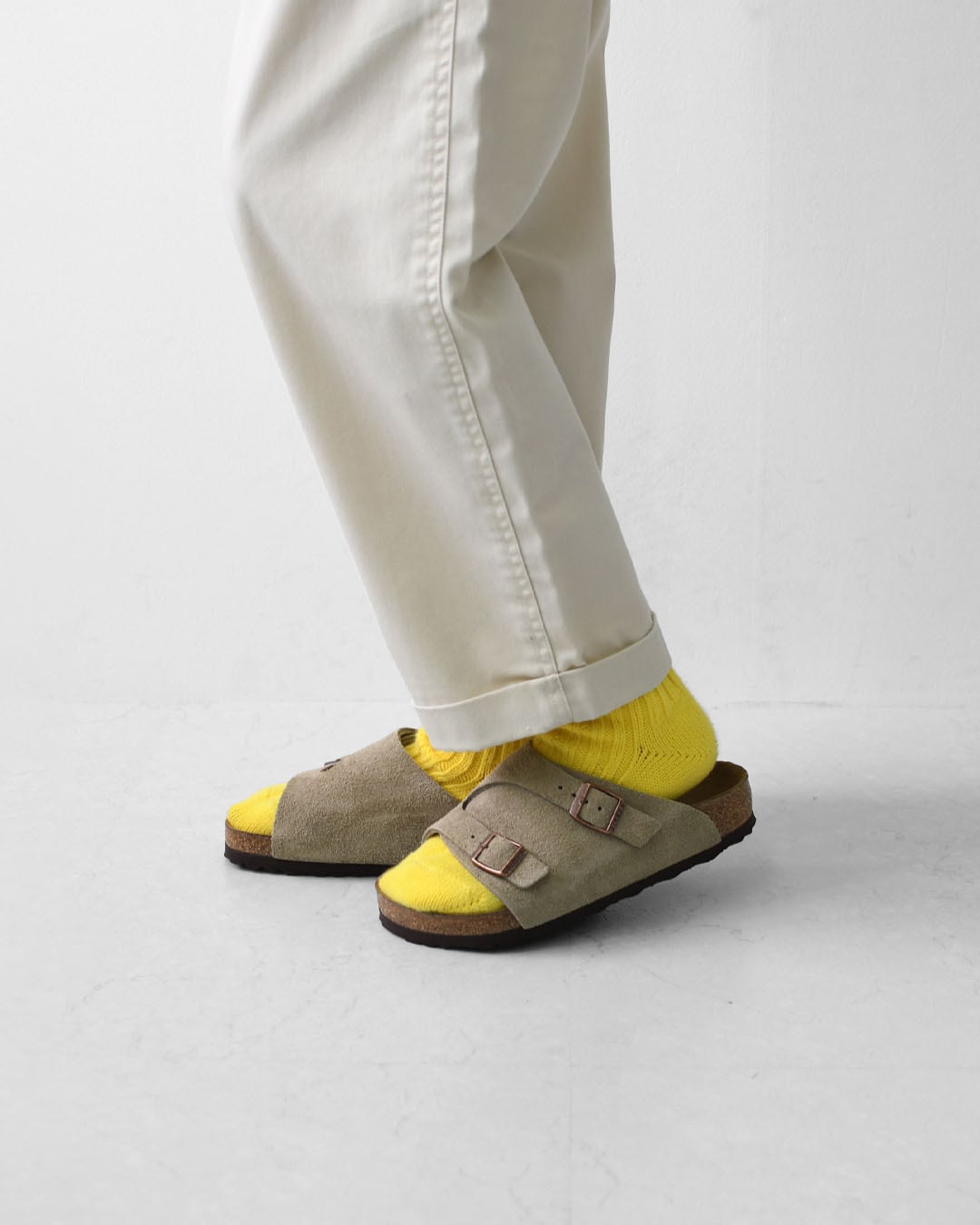 ビルケンシュトック 40 26.0 チューリッヒ ライトグリーン 黄緑 BIRKENSTOCK [ビルケンシュトック正規販売店]Zurich VL / -Regular