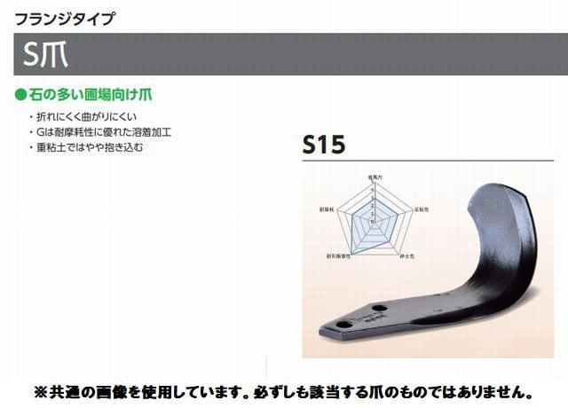 ニプロ耕うん爪 EXR3008V A515905000 トラクター 耕うん爪/Vベルト/コンバイン カッター丸刃 格安販売のつめ屋ピーエフエム