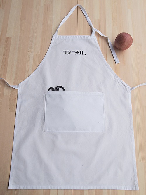 エプロン"APRON"（コンニチハ）