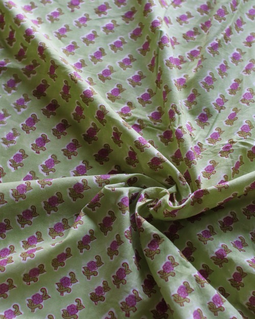 Block print FABRIC. <Time of young>