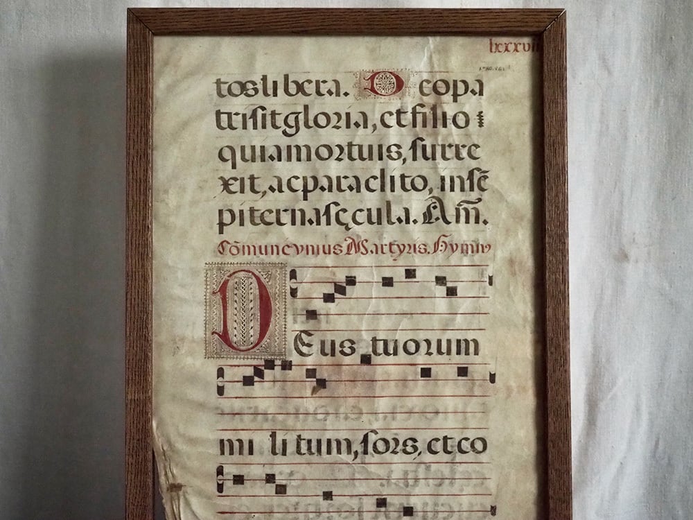 ネウマ譜 額装品 | Pay ID