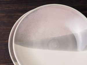 muutos plate 15cm ピンク／kobayashi pottery studio