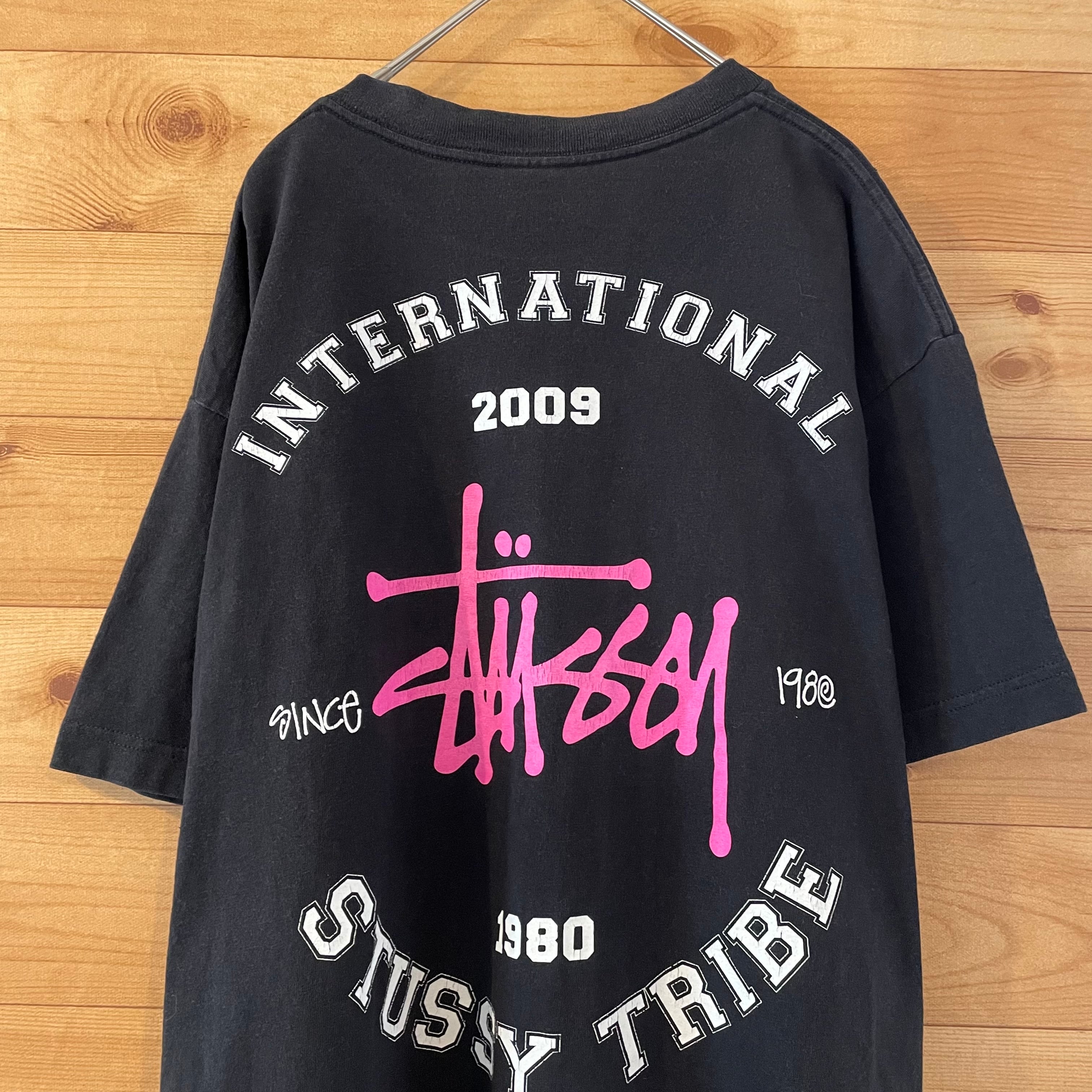 STUSSY】バックプリント アーチロゴ Tシャツ international stussy ...