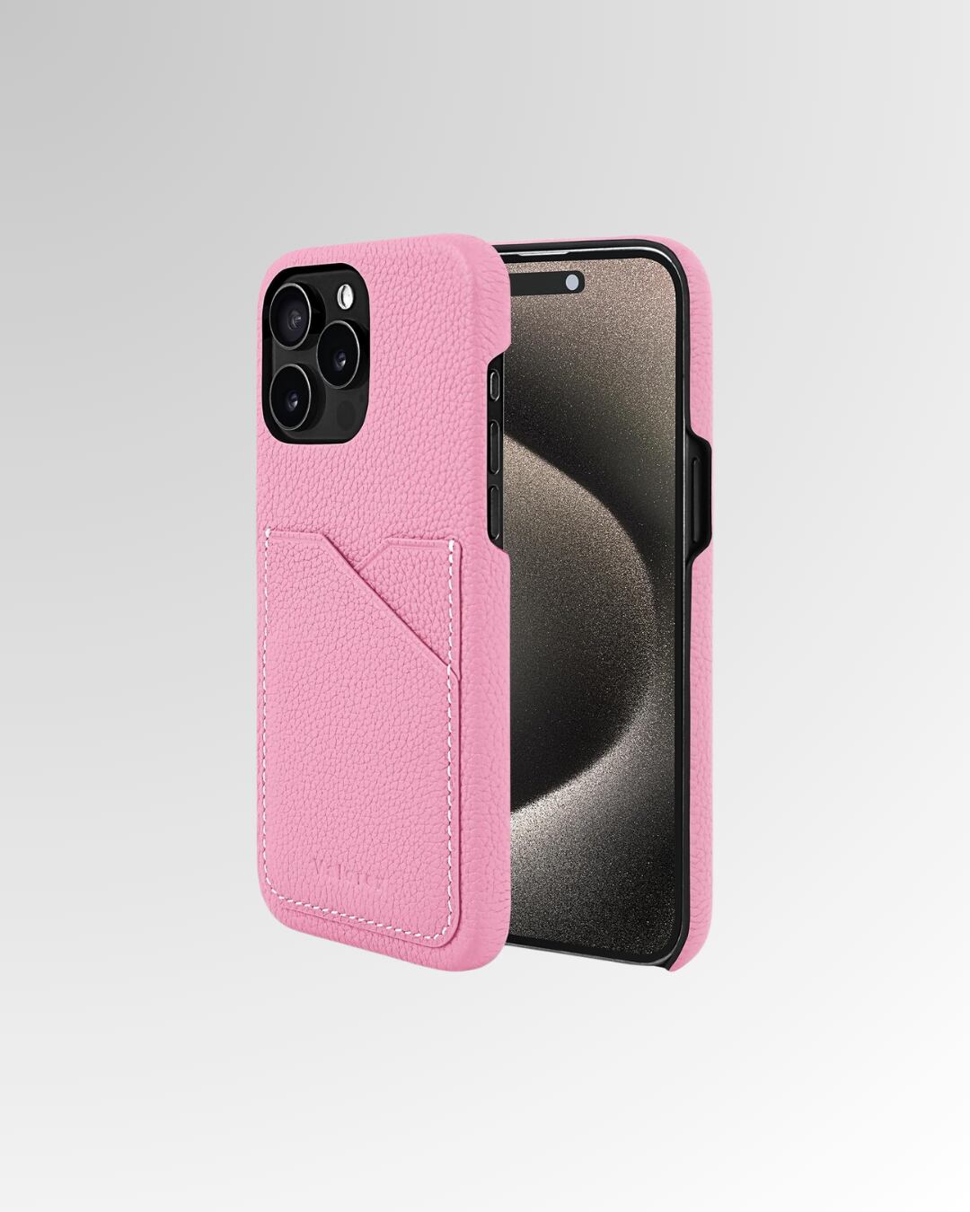 【iPhone15シリーズ】バックカバー型ケース トゴ ピンク