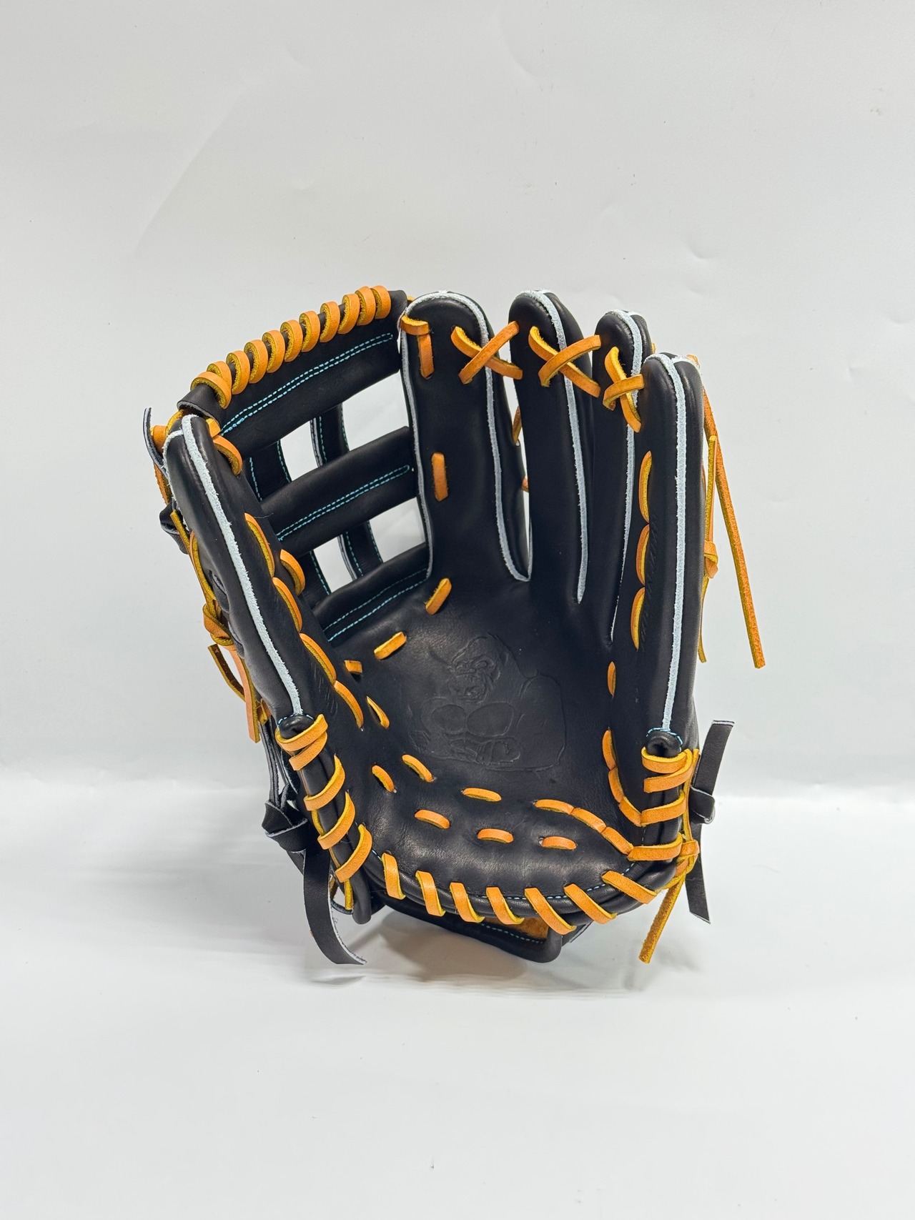 GSｰゴリラスポーツ　ハイグレードモデル　硬式グローブ　右投げ用　オールラウンド型　STブラック×コルク・画像7