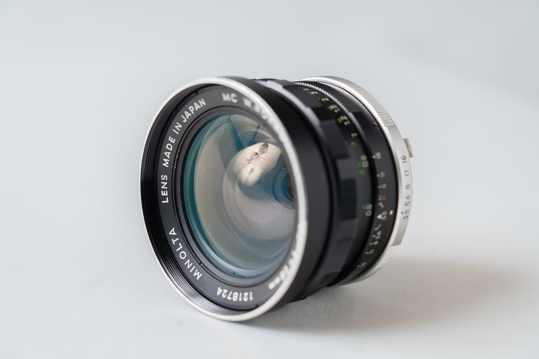 【美品】ミノルタ MC W.Rokkor-SG 28mm F3.5