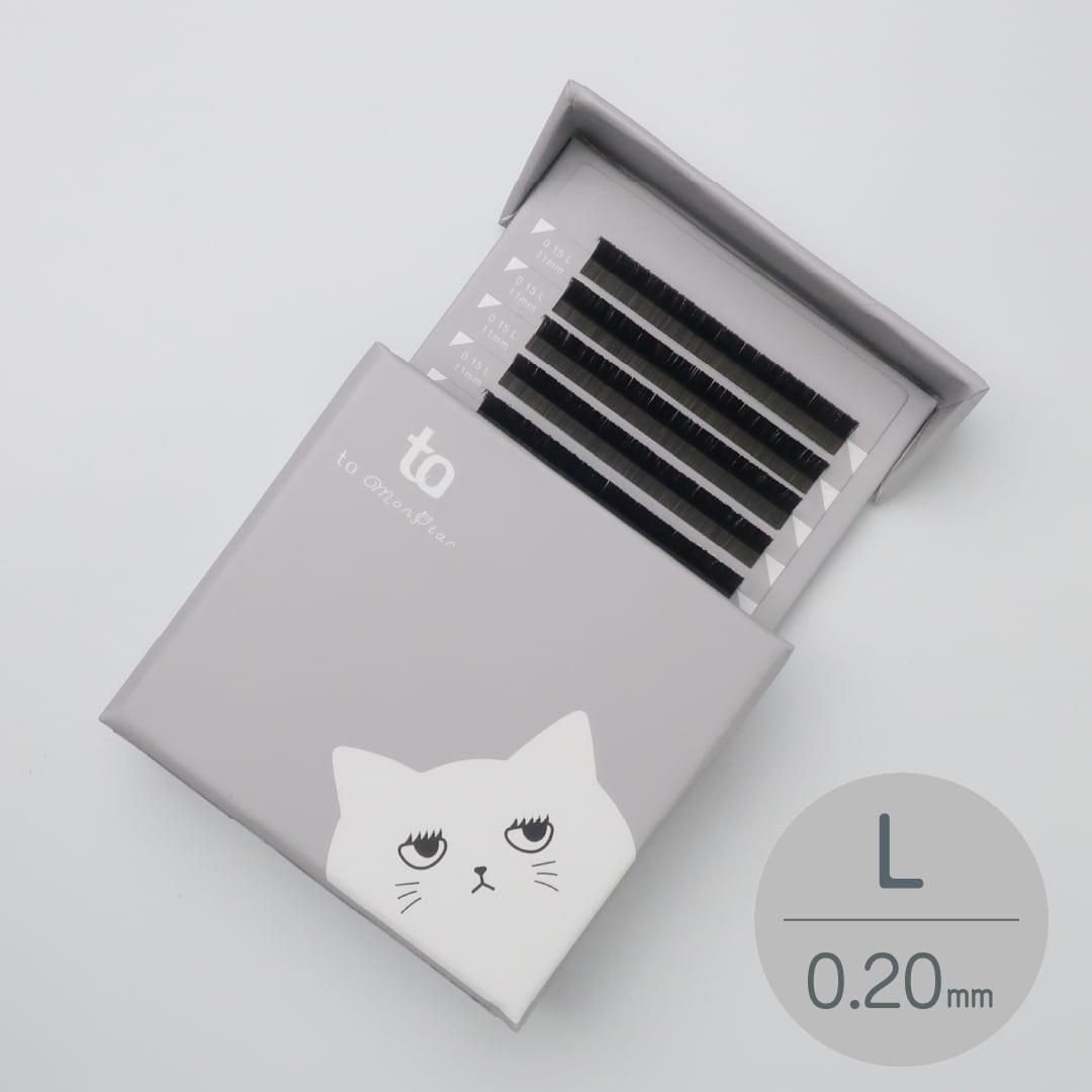 トゥモンスター フラットマットラッシュ Lカール(MIX5列 / 単一6列)- 0.20mm