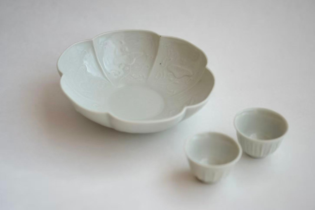 田村文宏 Fumihiro Tamura - 白磁鉢 Bowl