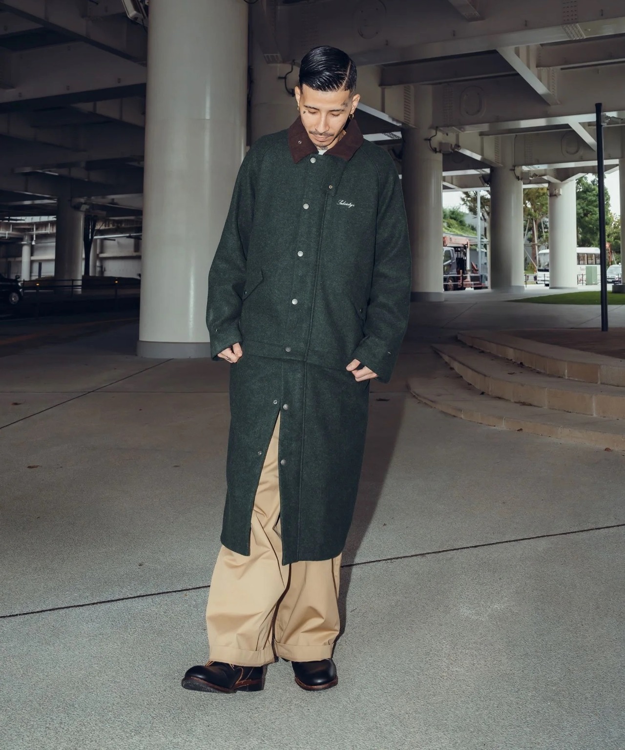 SUBCIETY / 2WAY HUNTING CORT JACKET / ハンティングジャケット / ハンティングコート / 105-62732 - 5