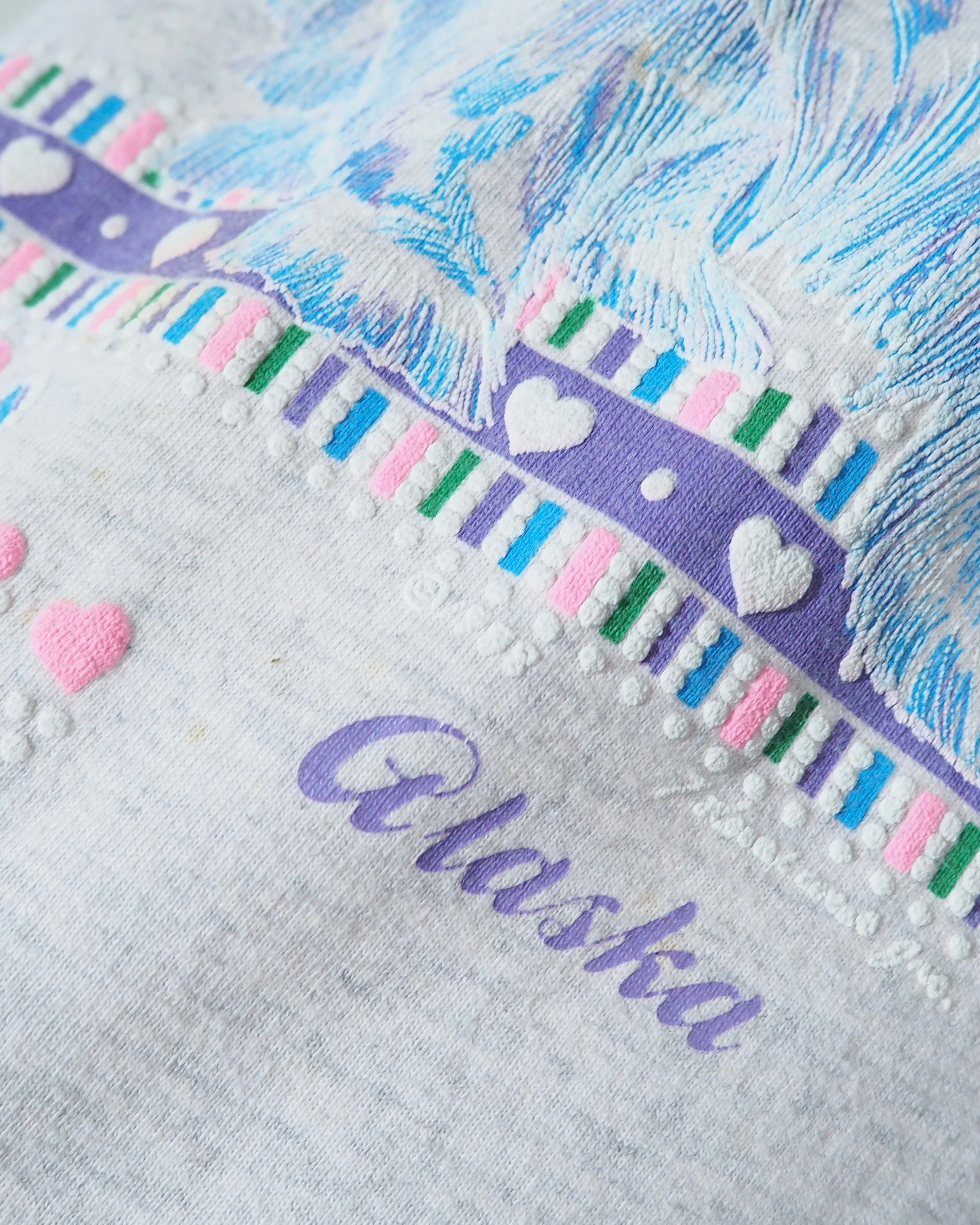 1980s " Made in USA " Pretty Persian Cat printed vintage Tee