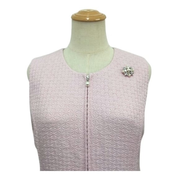 スーパービューティー ジャンパースカート配色 切替 ウェストレース使