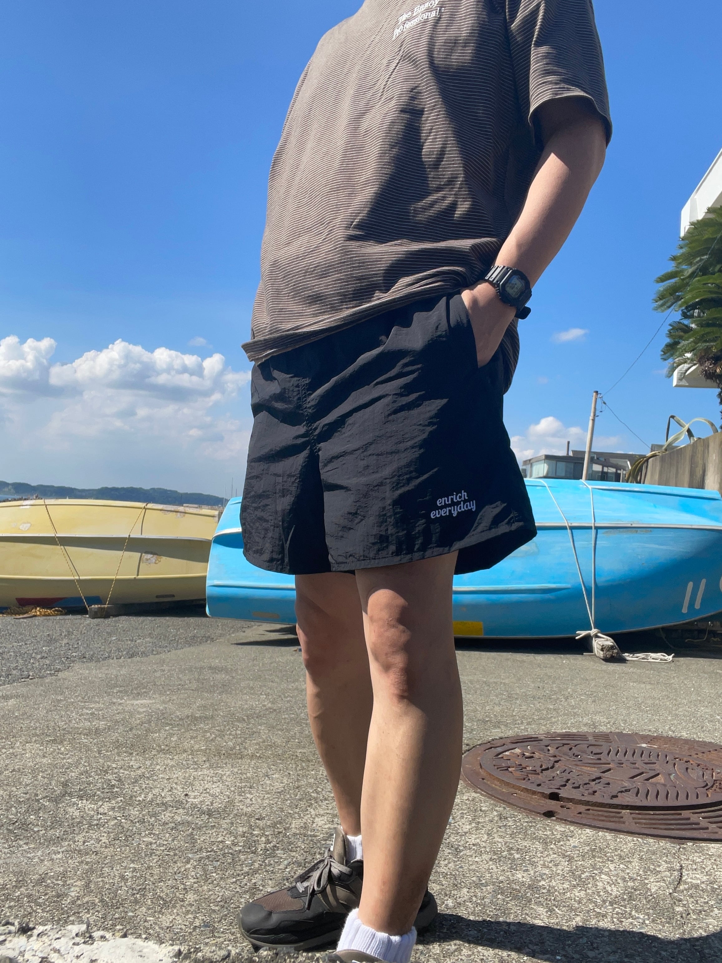 everyday Nylon Shorts／ナイロンショートパンツ ２カラー　