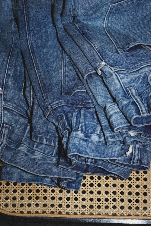 pelleq - Back squeezed straight denim