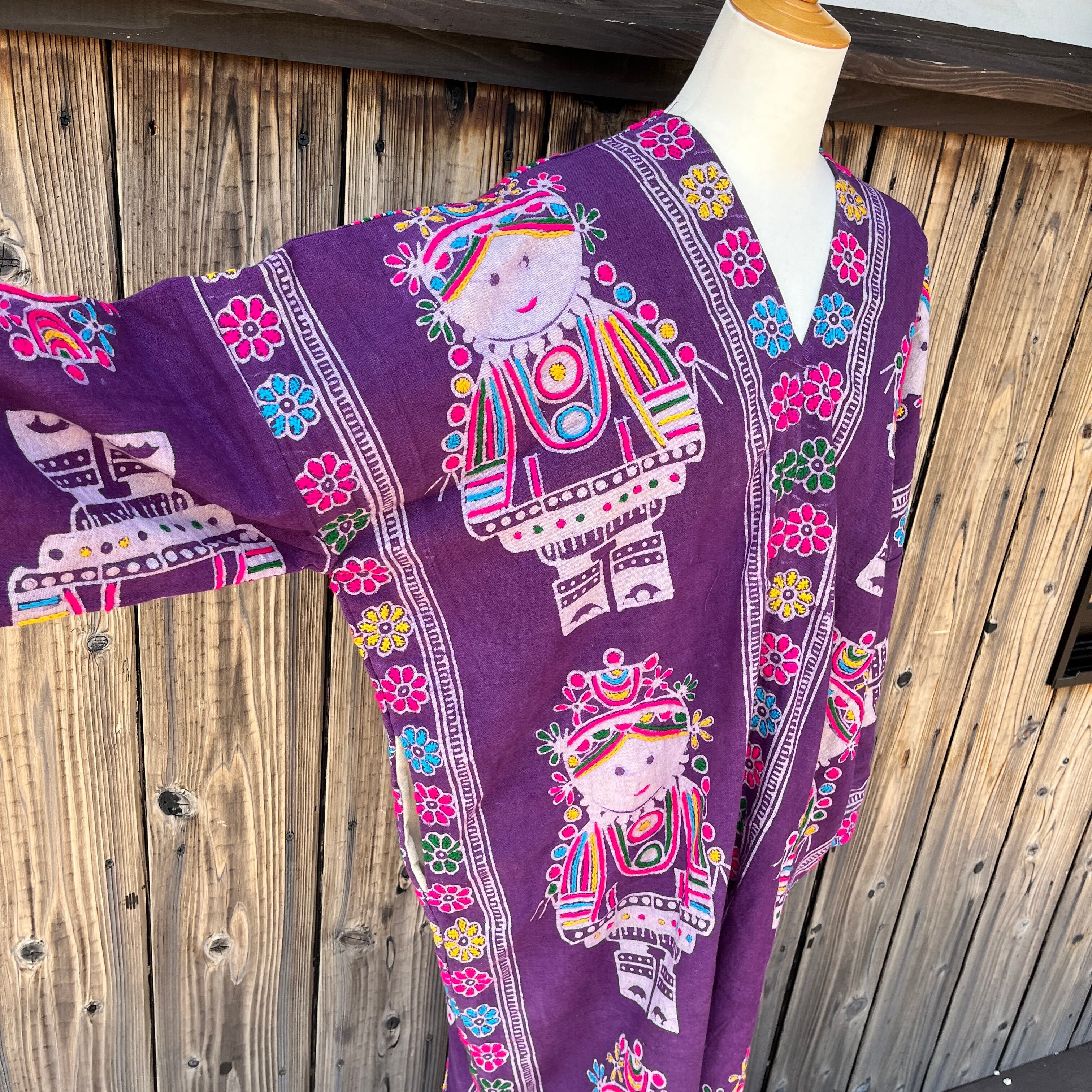 民族ハンドメイド刺繍ワンピース | アジアン雑貨ルチュ