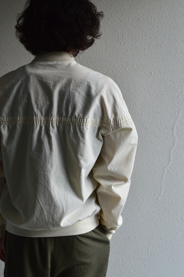 Sears 1970's Derby Jacket Ivory Light Cotton Cloth TALON Zipper  シアーズ 70s ダービージャケット 棒タロン