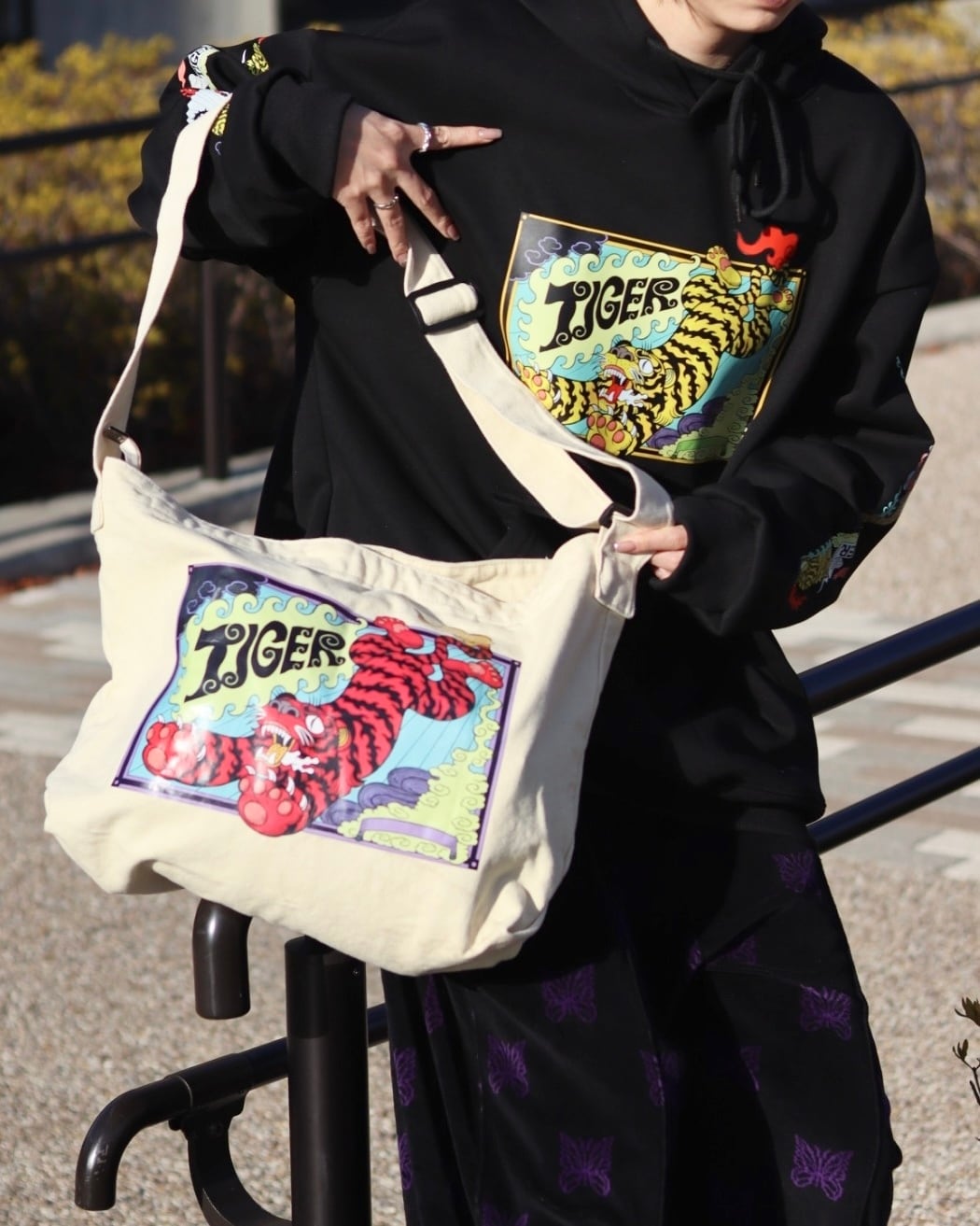 復活祭】石黒亜矢子コラボバッグ/白 | チュウカタベタイ