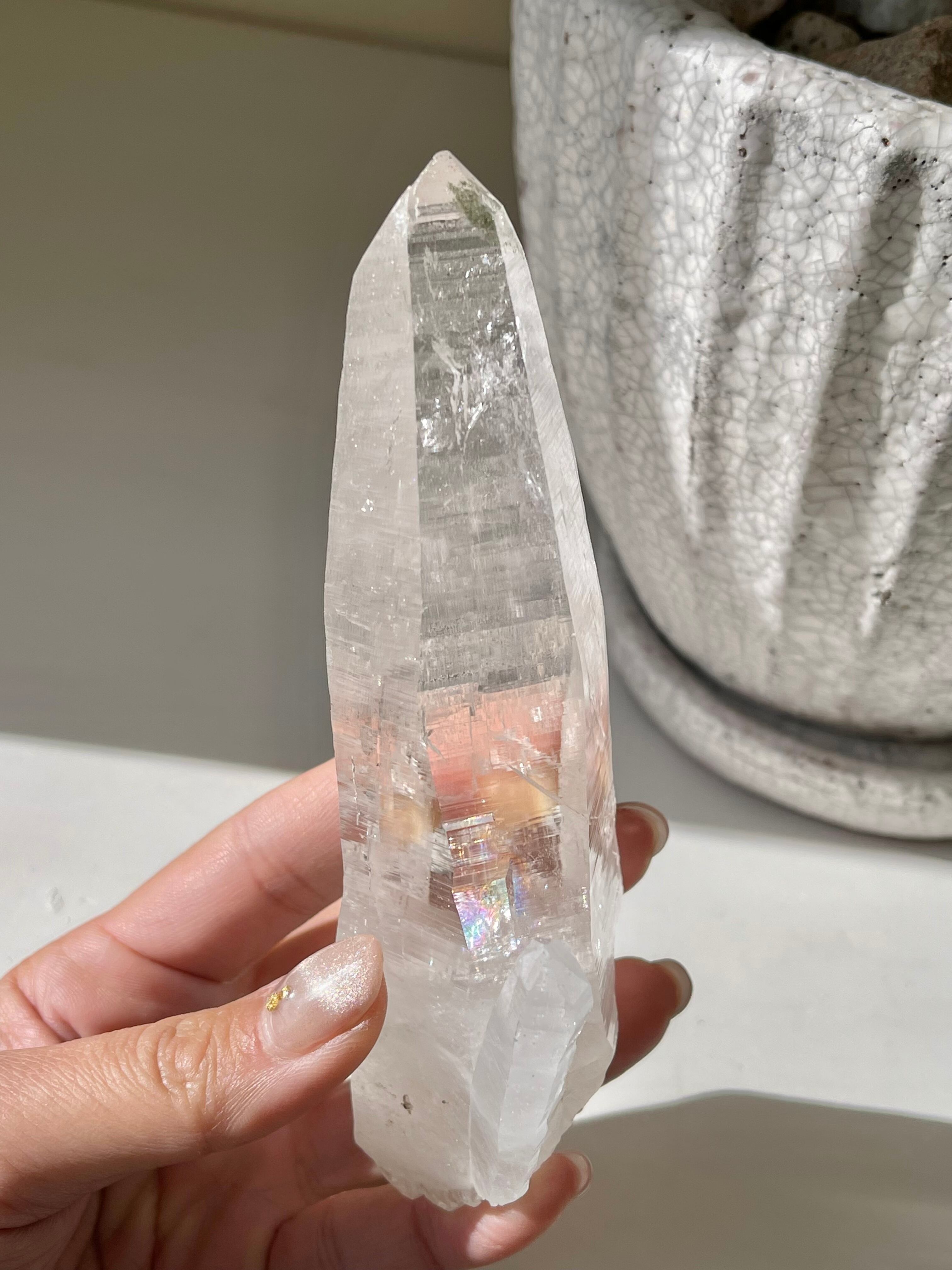 ガネーシュヒマール　tessin habit セルフフィード　クローライト　ファントム　虹　レーザーポイント