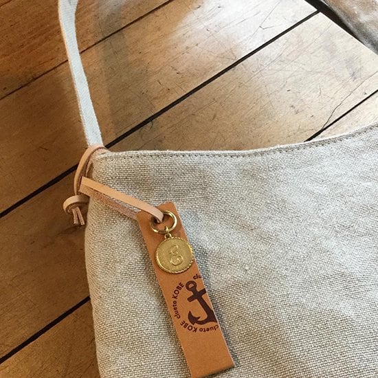 真鍮イニシャルチャーム:（A～Z） | clueto