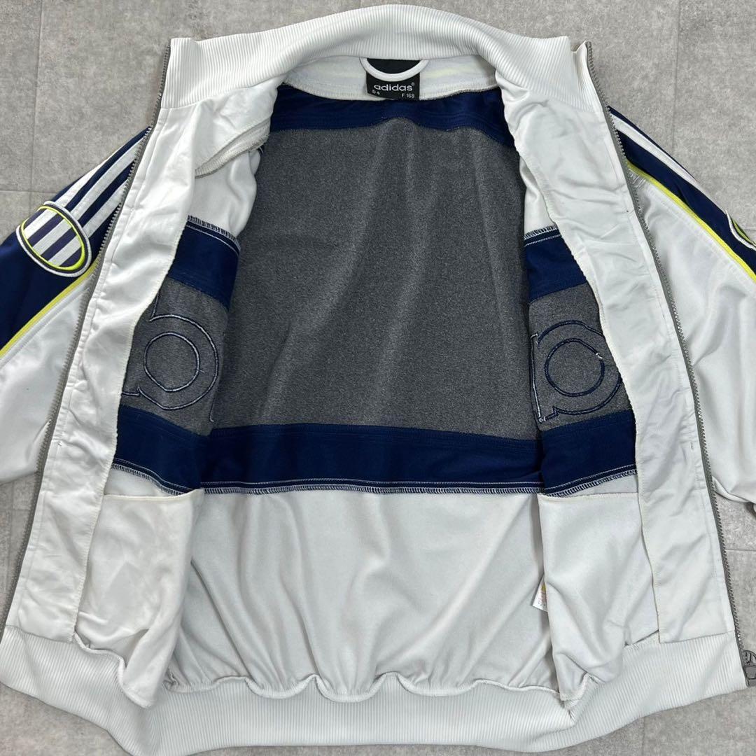 アディダス adidas トラックジャケット ジャージ 90s 黒タグ 古着