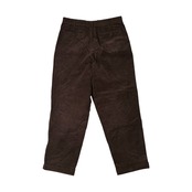 Karl Helmut カールヘルム コレクション コーデュロイ風 ツータック スラックスパンツ サイズ XL /裾ダブル/ブラウン