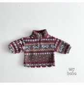 韓国子供服 / 26winter / my bebe / ボアアノラック / キッズ / 冬服 *XS~XL*