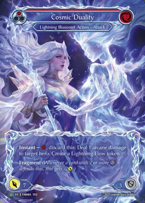 FAB464【EN】『MV/CF』【Lightning Illusionist】Cosmic Duality 画像